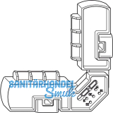 WINKHAUS Bohrlehre LE.B.FL.K.20-13 f�r Fl�gellager FL.K/FL.KB, �20/13V