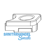 MACO Hubbegrenzung, aufschraubbar, PVC natur (43625)