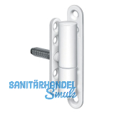 Universalband f.Fenster u.T�ren SCH27-15,Rolle � 15mm,Stahl kunststoffbesch.wei�