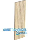 Holzklotz Esche lackiert 80 x 30 x 4 natur