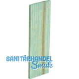 Holzklotz Esche lackiert 80 x 32 x 3 gr�n