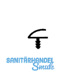 Dichtungsprofil PTD 3018, 3 mm Nut, Falz 11 mm, Kunststoff braun