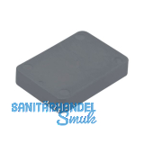 ROTO Unterlegplatte 40 x 60 x 15 aus Kunststoff grau