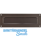 Außeneinwurfblende PORTA 796, 304 x 101 x 3 mm, schwarz-braun, metallic matt Außeneinwurfblende PORTA 796, 304 x 101 x 3 mm, schwarz-braun, metallic matt