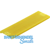 GLUSKE BKV Verglasungsklotz 100 x 28 x 8 aus Kunststoff grau