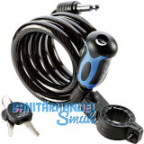 BURG-W�CHTER Spiral-Seilschloss 1345L SB, L�nge 1500 mm