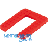 ROTO Euroklick Distanzplatte 40 x 30 x 3 rot