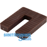 ROTO Euroklick Distanzplatte 40 x 30 x 10 braun