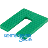 ROTO Euroklick Distanzplatte 65 x 52.5 x 5 gr�n