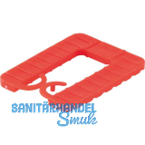 ROTO Euroklick Distanzplatte mit Sperrhaken 40 x 30 x 3 rot