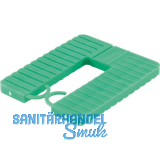 ROTO Euroklick Distanzplatte mit Sperrhaken 40 x 30 x 5 gr�n