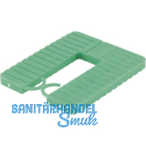 ROTO Euroklick Distanzplatte mit Sperrhaken 65 x 52.5 x 5 gr�n