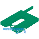 ROTO Euroklick Distanzplatte mit Sperrhaken & Montagehilfe 65 x 52.5 x 5 gr�n
