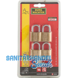 BURG-W�CHTER Vorhangschloss-Set 405 Quadro gleichsperrend, 30 mm SB-4