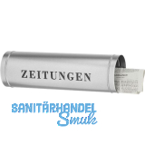 BURG Zeitungsbox FERROSTAR, Stahl verzinkt silberf�rbig