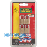 BURG-W�CHTER Vorhangschlossset 222 Quadro gleischsperrend, 40 mm SB-4