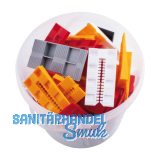 GV Montagekeil 90 x 43 x 15 mm, Kunststoff grau