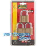 BURG-W�CHTER Vorhangschlossset 405 Trio gleichsperrend, 40 mm SB-3