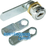 BURG-W�CHTER Universalzylinder ZS 85, Materialst�rke 1 - 12 mm, verchromt