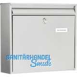 BURG Aufh�ngebriefkasten BORKUM - Edelstahl rostfrei