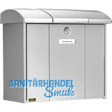 BURG Aufh�ngebriefkasten OLYMP - Stahl verzinkt silberf�rbig