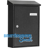 BURG Aufh�ngebriefkasten LETTER - Stahl verzinkt eisenf�rbig