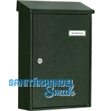 BURG Aufh�ngebriefkasten LETTER - Stahl verzinkt gr�n