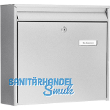 BURG Aufh�ngebriefkasten MAIL - Stahlblech verzinkt silberf�rbig