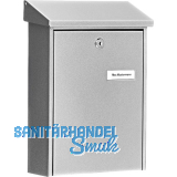 BURG Aufh�ngebriefkasten DAILY - Stahl verzinkt silberf�rbig