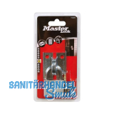 MASTER LOCK Vorhangschloss mit Winkel�se 40 mm SB