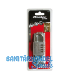 MASTER LOCK Zahlenschloss mit Anlegarbe 40 mm, Aluminium SB