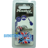 MASTER LOCK Vorhangschloss "Guitar" mit Schl�ssel, Breite 30 mm, verschsp., SB