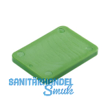 ROTO Unterlegplatte 53 x 66 x 5 aus Kunststoff gr�n