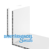 Hohlkammerwinkel 110x90x7 wei�