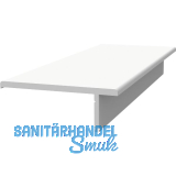 Blindstockprofil 25mm, PVC wei�, 6000mm