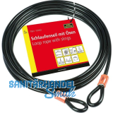 BURG-W�CHTER Sicherheitskabel/Spiralkabel mit �sen 750, L�nge 10 Meter