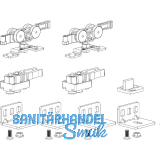 TERNO Beschlagset Classic Basic Standard Holz 50 kg ohne Laufschiene