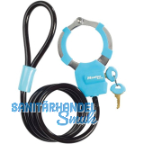 MASTER LOCK Kabelschloss STREET CUFF 8275EURDPROBLU mit Schlaufe, blau