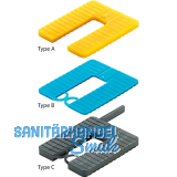 ROTO Distanzplatten Euroklick-Set A Typ2 div. Gr��en W�