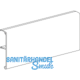 TERNO Clipblende 1380 schmal f�r Holz L=3000 mm auf Ma� silber
