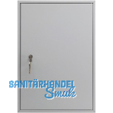 BURG-W�CHTER Schl�sselschrank PZ 6850, mit 200 Haken, Stahl lichtgrau