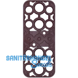 GV Unterlegplatte, 120 x 50 x 2 mm, Kunststoff, rot