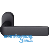 FSB Rahment�rdr�cker 09 1267 Hochhaltefeder B ovale Rosette Aluminium schwarz