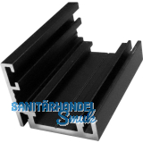 Basisprofil 41AL-Frame-D schwarz matt eloxiert