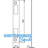 Doppelschlie�blech AL-Office-CP-XL-Dorma