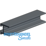 Adapterprofil P-D-XL silber eloxiert