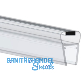 REHAU Magnetprofil 180� f�r 6 - 8mm,ohne Anschlag, 2010mm,Kunststoff transparent