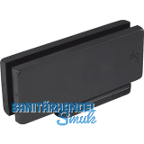 DORMA-Glas Beschlagsset Universal Motion NG33 mit Feststellung, Alu schwarz