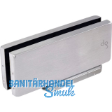 DORMA-Glas Unterer Eckbeschlag Universal MotionNG33,Feststellung,Edelstahl