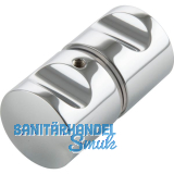 Duscht�rknopf KN-K4AL, 32 x 30 mm, Aluminium verchromt poliert